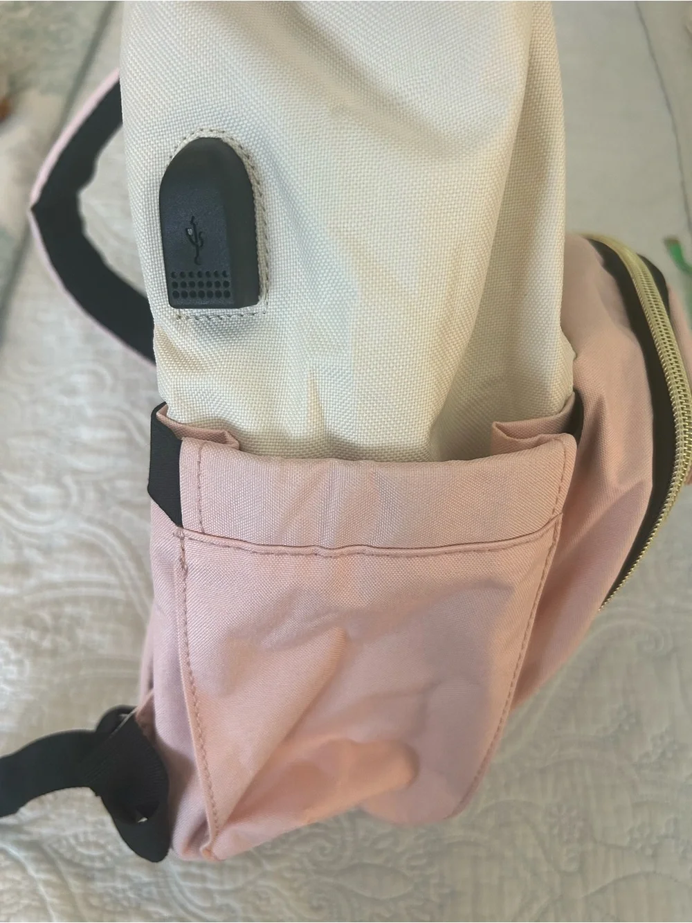 LRG Pink & Cream Backpack - Lovook